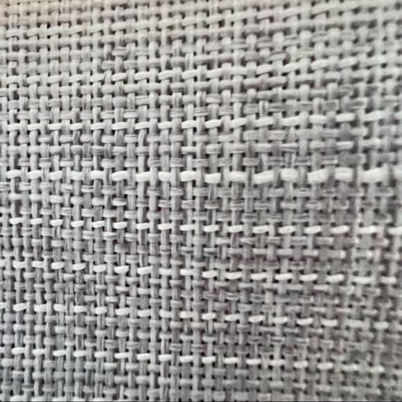 Oxford Grommet Home Window Panels Soft Grey Taupe Tweed Set 2 - Picture 4 of 7